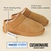 CUSHIONAIRE Women's Hilo 2 Premium Suede Slip-On House Slippers – Clog Slippers for women, Memory Foam, Faux Shearling, Wide Widths Available - 4 of 4