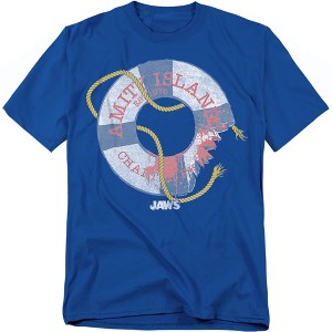 Jaws Life Preserver Adult T-Shirt - 1 of 4