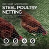 Midwest Air Technologies YardGard 72 Inch by 150 Foot Residential Commercial Industrial Galvanized Steel Gauge Hex Mesh Roll Poultry Fence Netting - 2 of 4