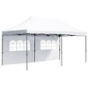 Whisen 10 x 20 Pop Up Canopy Tent with Sidewalls and Roller Bag, Heavy Duty Party Tent, Height Adjustable - 4 of 4