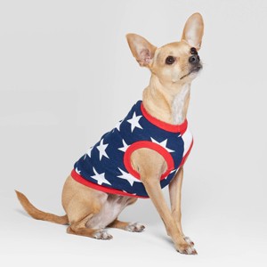 Snooze Button Pet Stars and Stripes Family Pajamas - Red XL, Men