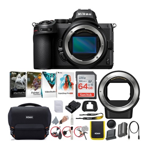 Nikon Z 5 Mirrorless Digital Camera Body Only Bundle : Target