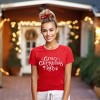 Simply Sage Market Women's Crazy Christmas Lady Short Sleeve Graphic Tee - 2 of 4