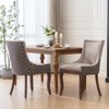 FONTOI 2 PCS Thickened Dining Chair with Nailhead Trim - 2 of 4