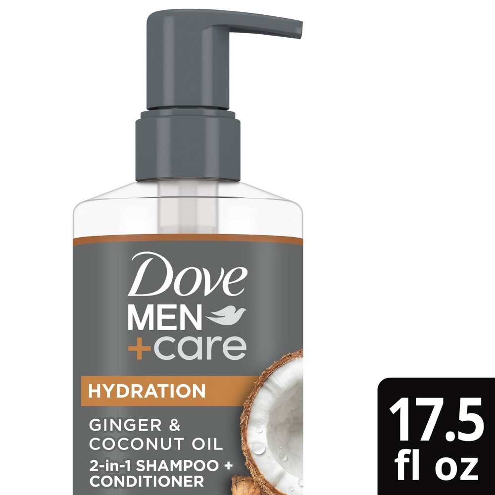 Photos - Hair Product Dove Men+Care 2-in-1 Pro Hydration Shampoo - 17.5oz