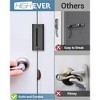 DOMETOUR Home Security Door Reinforcement Lock, Child Proof Metal Safety Lock for Kids, High Security Latch for Inside Swing Door - 4 of 4