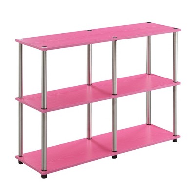 Breighton Home Designs2Go No Tools Console Table with Shelves