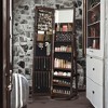 360 Swivel Jewelry Cabinet, Mirror Jewelry Cabinet, Over-the-Door Organizer with Jewelry Storage Interior Mirror, Jewelry Armoire, Gift Idea - 2 of 4