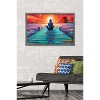 Trends International PD Moreno - Fine Art - Yoga Dock Framed Wall Poster Prints - 2 of 4