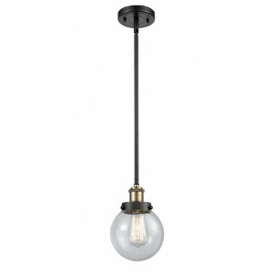 Beacon - 1 Light Stem Hung Mini Pendant In Modern Style-9 Inches Tall and 6 Inches Wide - 1 of 1