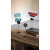 Small Wire Card Stand – 3" Tall Gunmetal Desk Photo Holder by Kalalou - 3 of 3