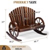 Karl Home | 36-Inch Wagon-Inspired Double-Person Patio Rocking Chair - 2 of 4