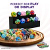 Marble Genius Collectors Marbles, 10 Handmade Glass Marbles Stocking Stuffers for Marble Lovers - Petals Design for Kids Ages 3-14 - 4 of 4