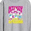 Men's - Disney - Mickey And Friends Long Sleeve Graphic T-Shirt - 2 of 4