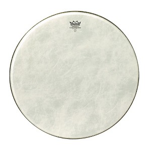 Remo Powerstroke 3 Simulated Calfskin Fiberskyn FA Bass Drum Head - 1 of 2