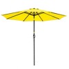 Sonkuki 9 FT Outdoor Patio Umbrella Market Table Umbrella With a Crank for Garden, Deck and Pool - 2 of 4