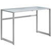 Vynxaria Modern White Computer Desk with 4-Tier Bookcase & 1-Door Cabinet - 48" Home Office Study Desk with Storage - 2 of 3