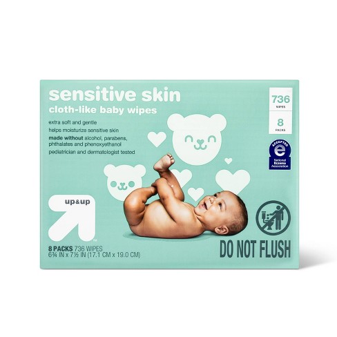 Sensitive baby wipes store price