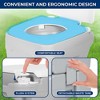 SereneLife Outdoor Portable Toilet - 20L Gallon Capacity, Travel-Friendly - 3 of 4