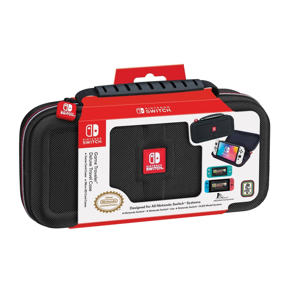 Photos - Console Accessory RDS Industries Nintendo Switch Game Traveler Deluxe Travel Case - Black 