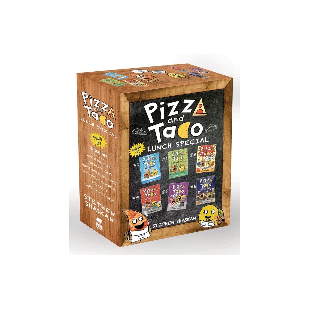 Pizza and Taco Lunch Special: 6-Book Boxed Set - by Stephen Shaskan (Mixed Media Product)