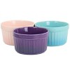 Crockpot Thornburg 6 Piece 12 Ounce Round Stoneware Ramekin Set in Pastel Assorted Colors - 2 of 4