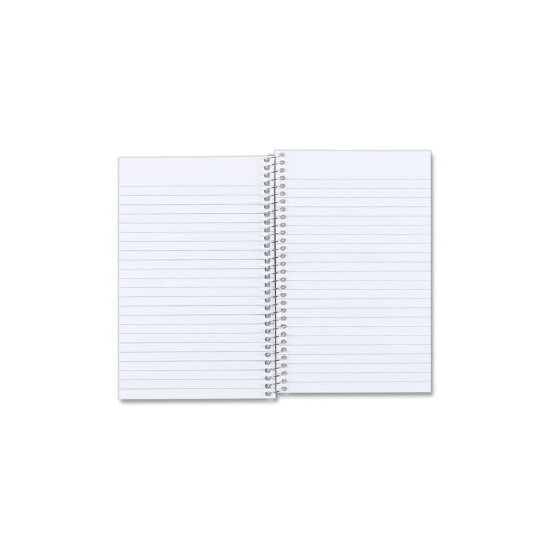 National Single-Subject Wirebound Notebooks, Medium/College Rule, Blue Kolor Kraft Front Cover, (80) 7.75 x 5 Sheets, 3 of 5