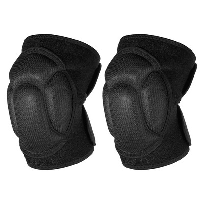 Unique Bargains Sporting Protective Knee Pad Breathable Flexible Knee  Support Compression Sleeve Brace For Football Volleyball Dance 1 Pair :  Target