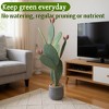 42.52in Tall Artificial Cactus Potted Plant  Faux Cacti Realistic Lifelike Saguaro for Home Office Shop Garden Balcony Patio Entranceway Decor - 3 of 4