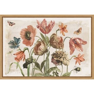 Amanti Art Antiquarian Blooms II (Bouquet) by Katie Pertiet Canvas Wall Art Print Framed 23 x 16-in. - 1 of 4