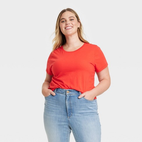 Women's Fitted Short Sleeve T-shirt - Universal Thread™ : Target