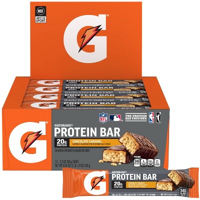 Gatorade Caramel Chocolate Protein Bar - 2.8oz/12ct