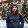 Simply Sage Market Women's Graphic Sweatshirt Christmas On The Farm Tractor - 2 of 4