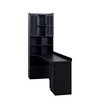 NicBex Home Office Desk L-Shape Morden Corner Computer Desk with Bookshelf, Drawers, Cabinets and Wooden Desktop for Office, Study, Living Room - 2 of 4