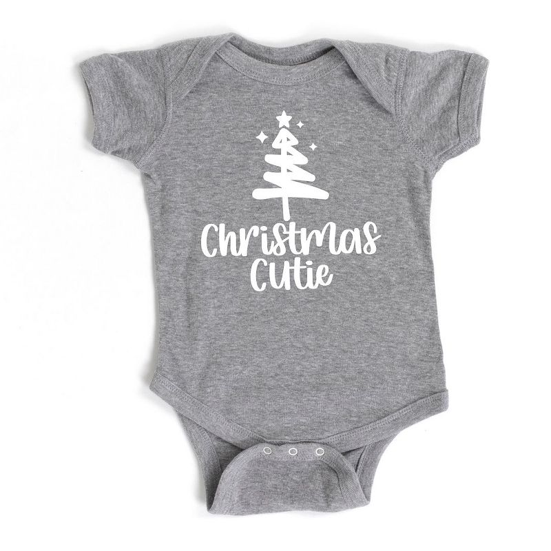 The Juniper Shop Christmas Cutie Tree Baby Bodysuit, 1 of 3