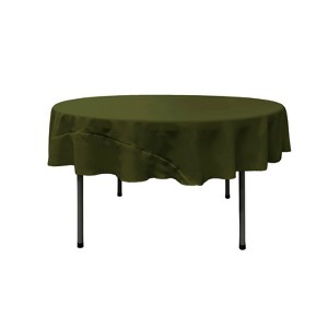 Slickblue Polyester Poplin Round Tablecloth 41 Different Colors 7 Sizes - 1 of 1