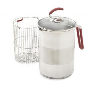 Kuhn Rikon 12 Cup 4th Burner Pot Red - 1 of 1