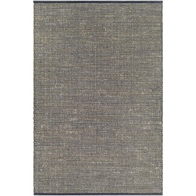 Mark & Day Oakfield 2'x3' Rectangle Woven Indoor Area Rugs Charcoal: Handmade Jute Mosaic, Stain-Resistant, Rustic Decor