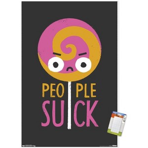 Trends International David Olenick - People Suck Unframed Wall Poster Prints - 1 of 4