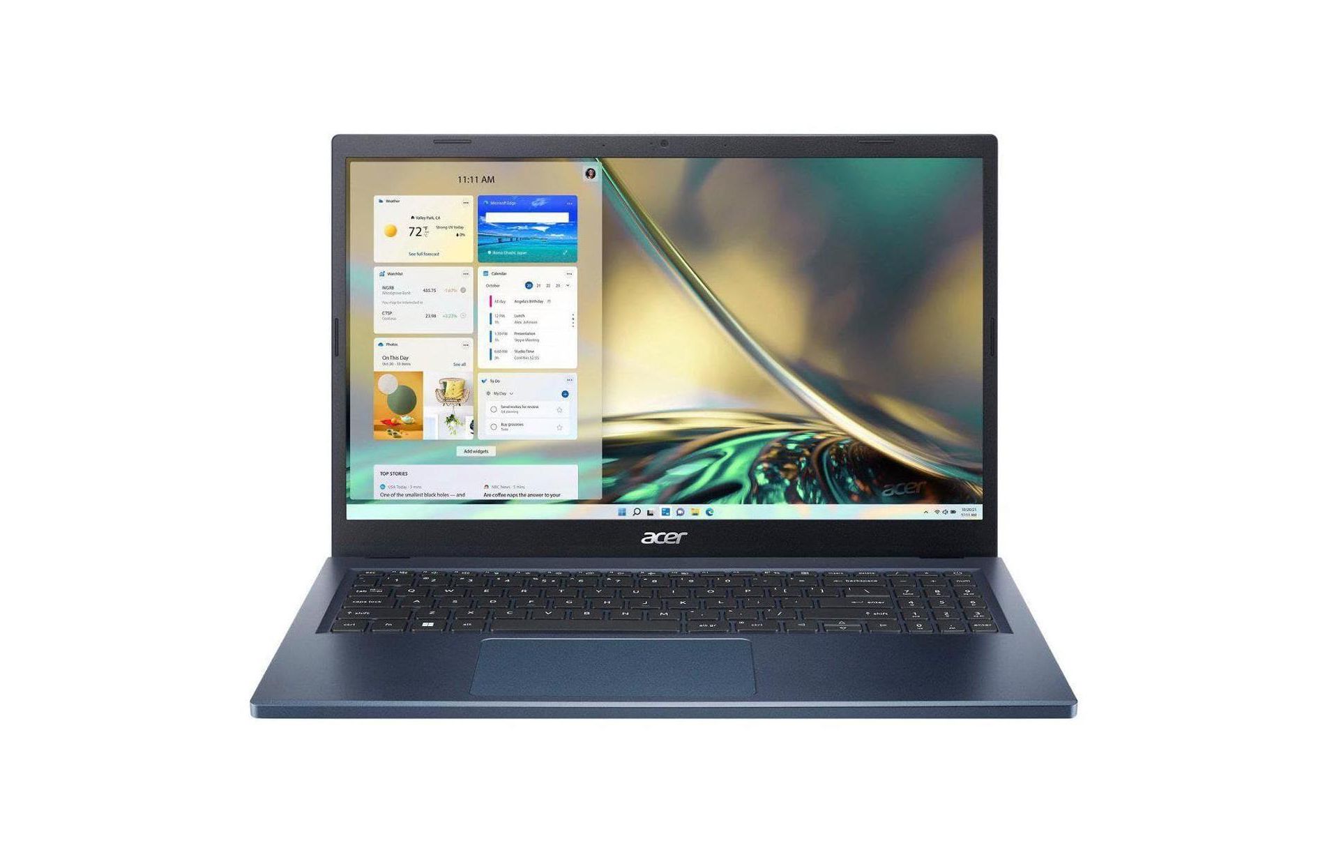 Acer Aspire 3 15.6" Touchscreen Laptop 1920x1080 Full HD IPS 60Hz LED AMD Ryzen 5 7520U 2.80GHz 8GB RAM 512GB SSD W11 - Manufacturer Refurbished