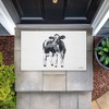 Stupell Industries Standing Country Cow Printed Outdoor Door Mat, design by Sara Baker, 18"x30" - 4 of 4