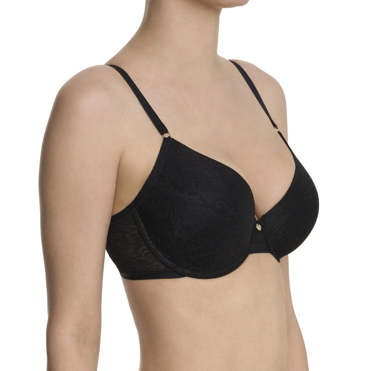 Natori Women's Sheer Jacquard Full Fit Underwire T-Shirt Bra 136059 - thumbnail 2