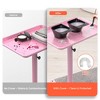 TASALON Adjustable Salon Tray with 10 Plastic Films - Pink - 4 of 4