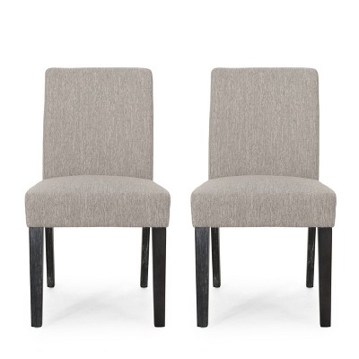 Set of 2 Kuna Contemporary Upholstered Dining Chairs - Christopher Knight Home