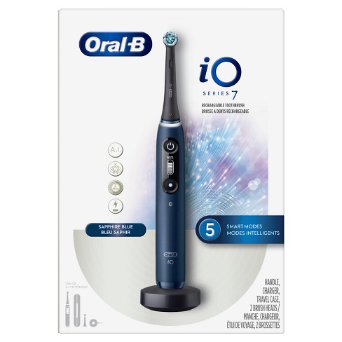 Oral b Io Series 7 Electric Toothbrush With 2 Br ...