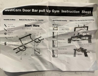 Medicarn door discount bar pull up