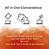 QuikTea Ginger Chai Tea Latte  10 Count, Bold Ginger Flavor, Naturally Caffeine-Light, no preservatives, No Sugar Added  Just Add Hot Water - 3 of 4
