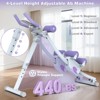 GIKPAL Fitness Ab Machine, Workout Equipment for Home Gym, Height Adjustable Ab Trainer, Foldable Fitness Equipment.440lbs Weight Capacity - 3 of 4