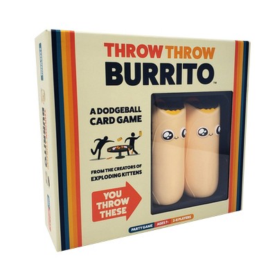 Throw Throw Burrito by Exploding Kittens - A Dodgeball Card Game