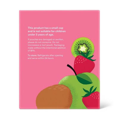 Apple, Strawberry, Kiwi Applesauce with Electrolytes and Vitamin C Pouches - 31.7oz/10ct - Good & Gather™